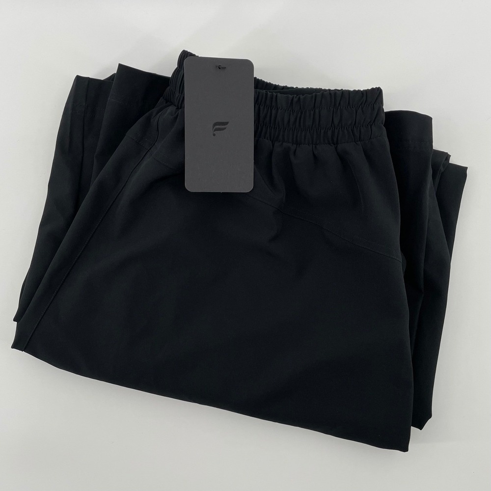 Fabletics Downtown Wide Leg Pant Black Women's Size XL NEW